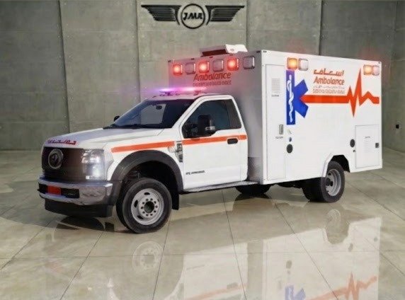 Ford F550 Box Ambulance
